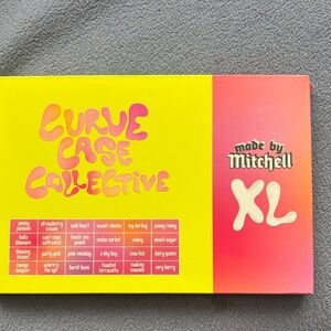 Curve Case Collective XL Eyeshadow Palette - Vibrant Yellow and Pink